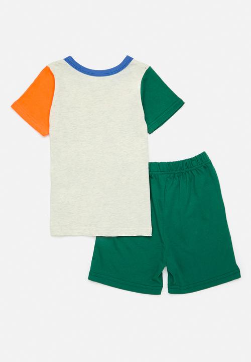 Pop Candy - Tee & short set - multi