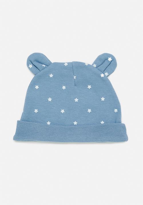 Pop Candy - Beanie, mitten & sock set - blue