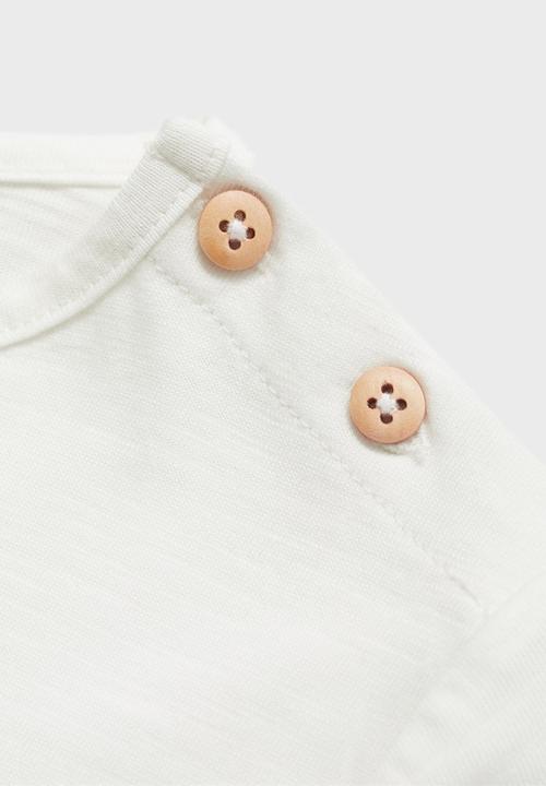 MANGO - T-Shirt Octopus - Natural