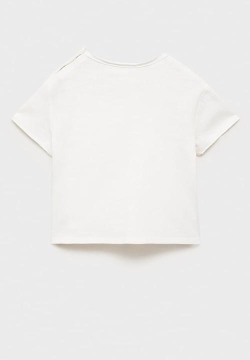 MANGO - T-Shirt Submarin - Natural