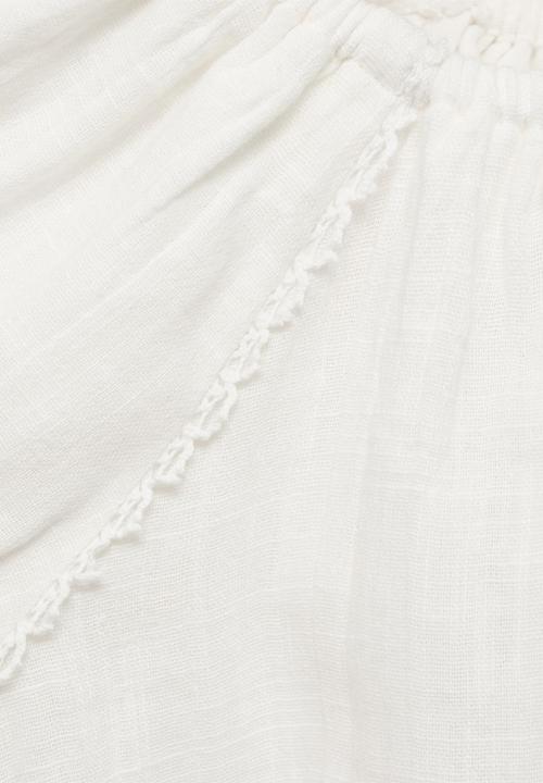 MANGO - Blouse Bahia - Light Beige