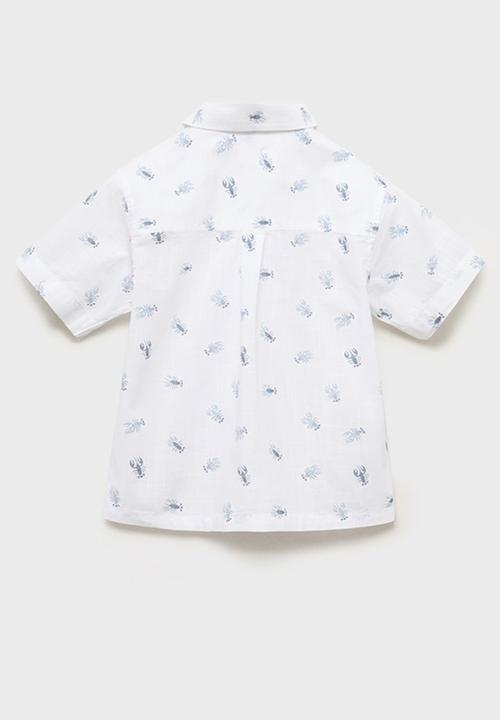 MANGO - Shirt Langosta - White