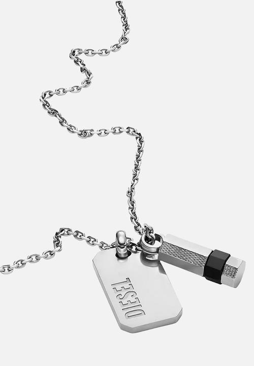 Diesel  - Diesel Double Pendant- Silver