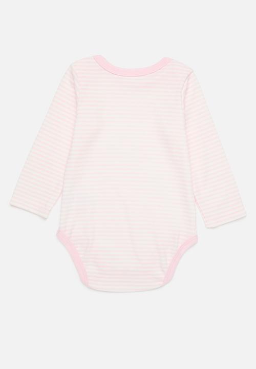 Pop Candy - Striped bodysuit - pink/white