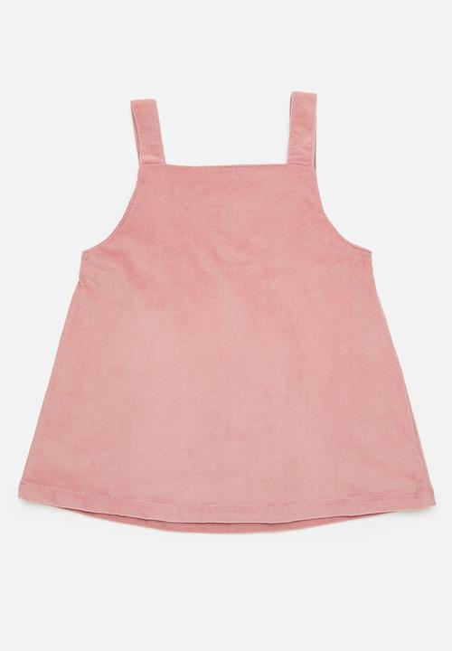 Pop Candy - Cord pinafore - pink