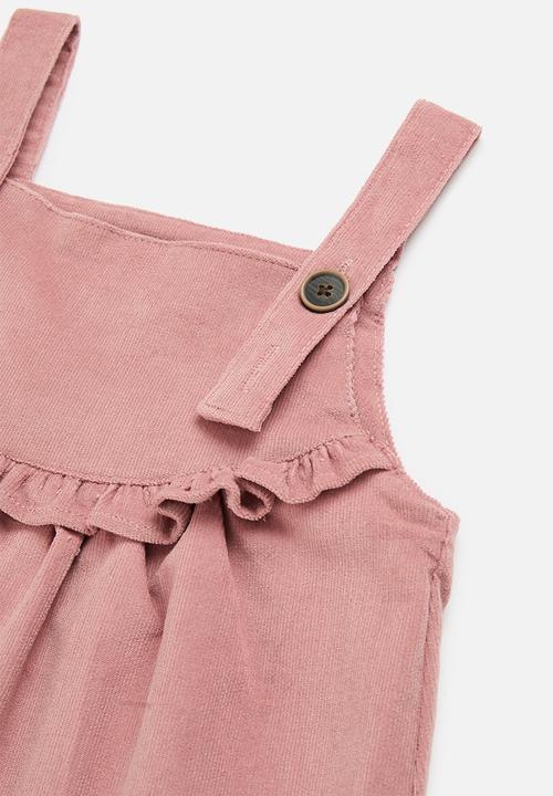 Pop Candy - Cord pinafore - pink