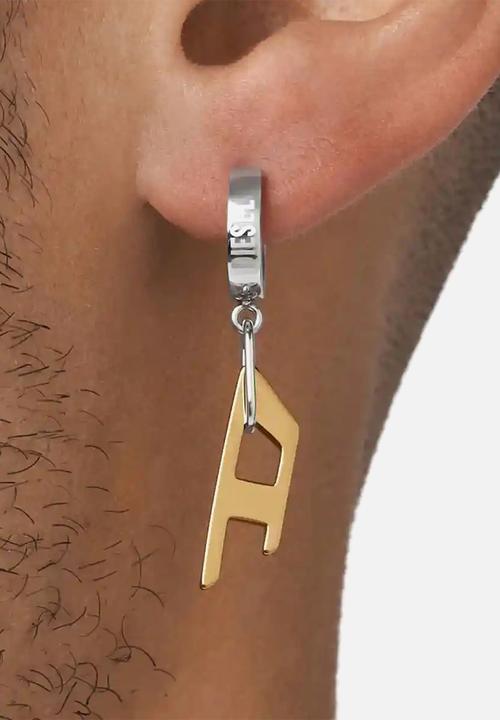 Diesel  - Hoop earring  Dx1419931- gold