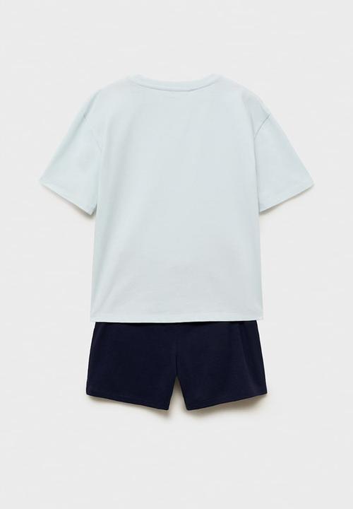 MANGO - Pyjama game - turquoise & aqua