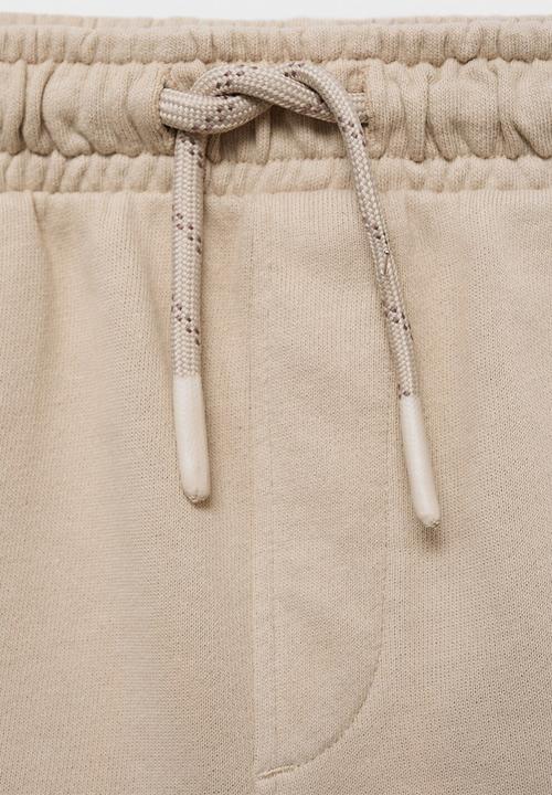 MANGO - Bermudas cargos - light beige