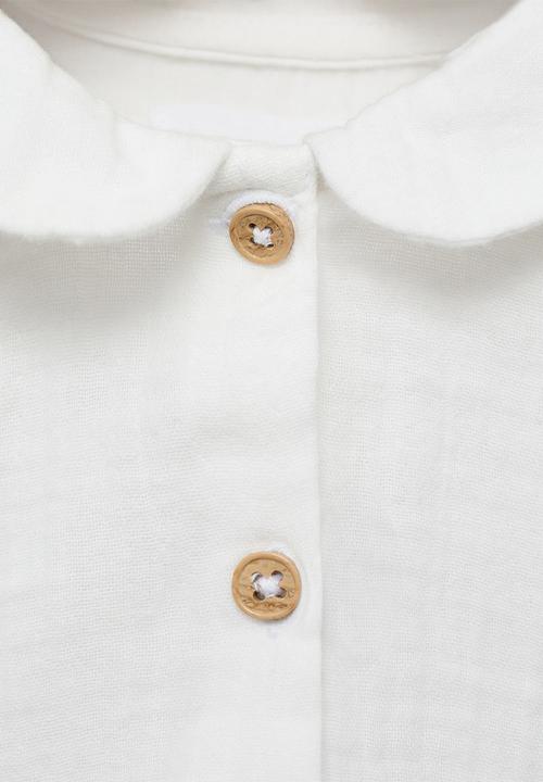MANGO - Shirt hamlet8 - natural