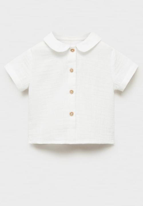 MANGO - Shirt hamlet8 - natural