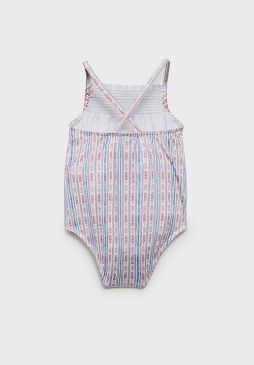 MANGO - Swimsuit poshg - medium blue