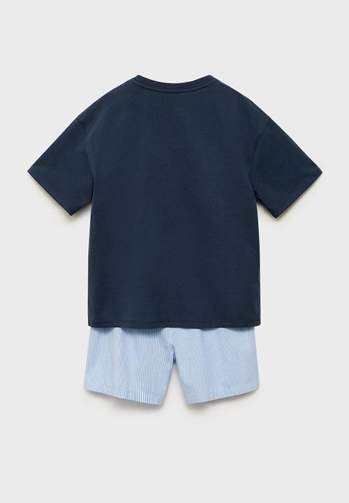 MANGO - Pyjama night - navy