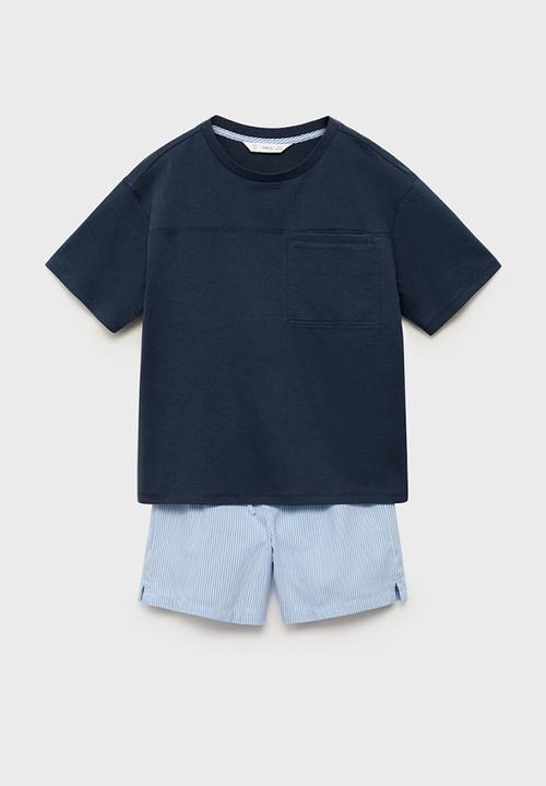 MANGO - Pyjama night - navy