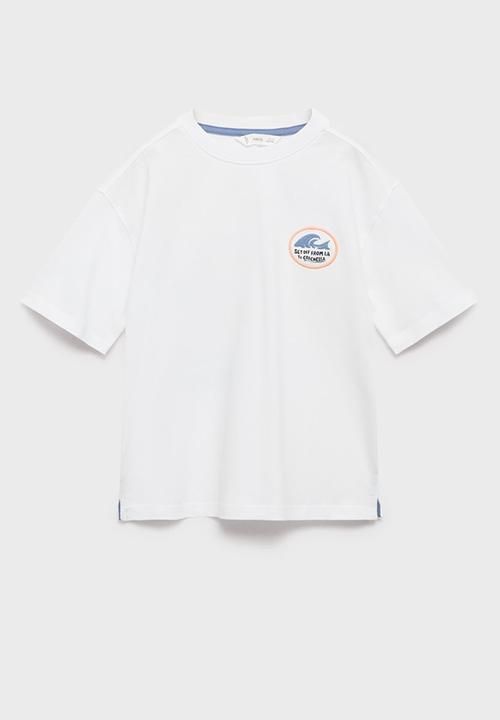 MANGO - T-shirt coach - natural