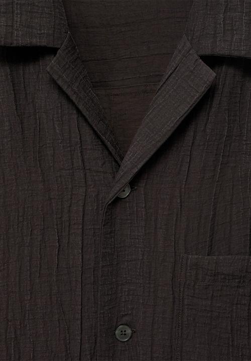 MANGO - Shirt FARO - Brown