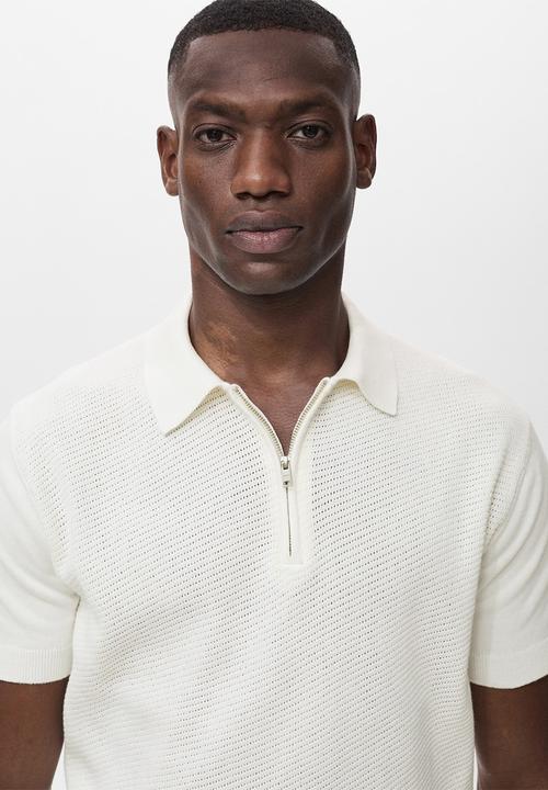 MANGO - Poloshirt CANARIO - Light Beige