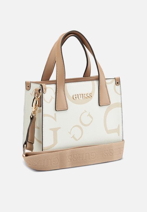 GUESS - Manon mini tote - cream