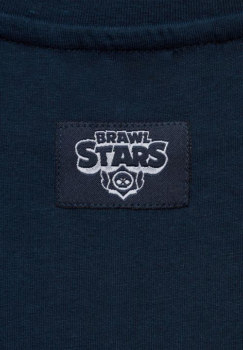 MANGO - T-shirt bslogo - navy