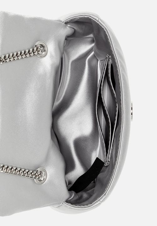 GUESS - Prue crossbody bag - silver