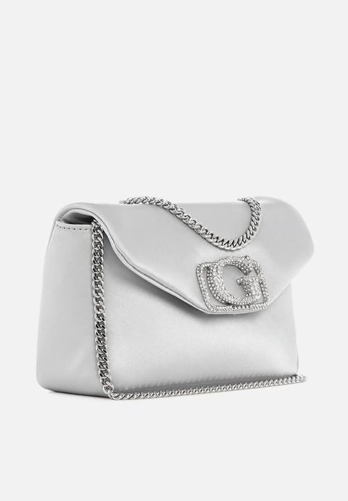 GUESS - Prue crossbody bag - silver