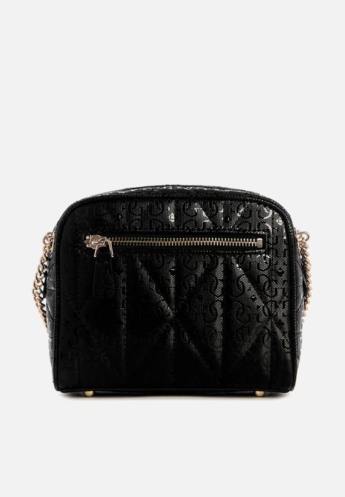 GUESS - Aldina camera crossbody - black