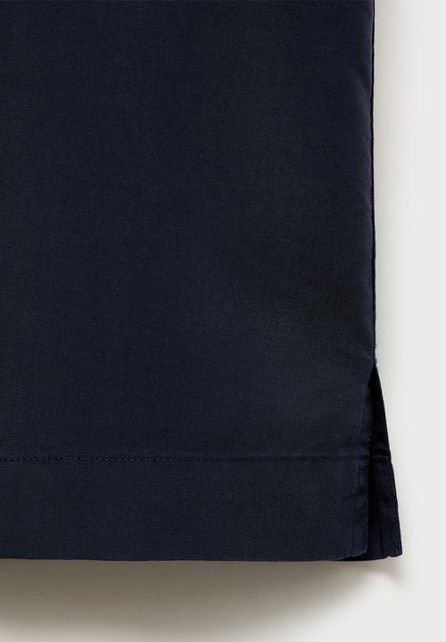MANGO - Shirt MALAGA - Navy