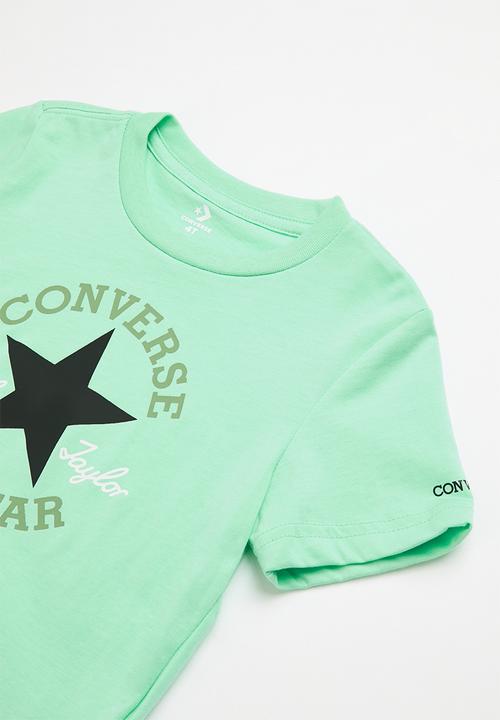 Converse - Converse dissected chuck patch tee and shorts set - black & green