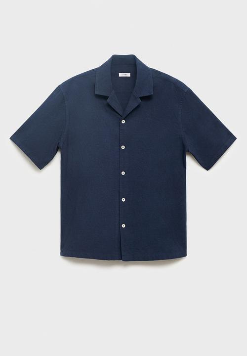 MANGO - Shirt NAU - Navy