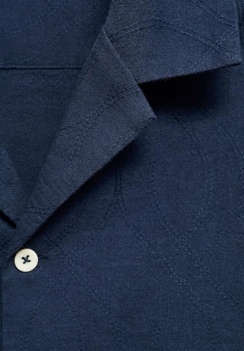 MANGO - Shirt NAU - Navy