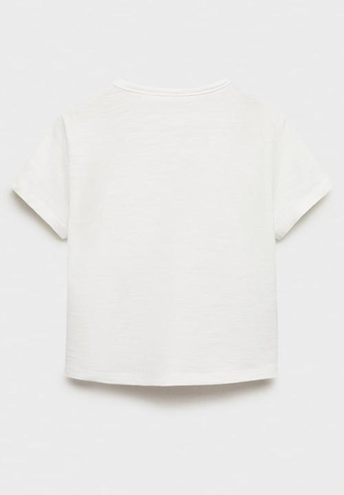 MANGO - T-shirt fresh - natural