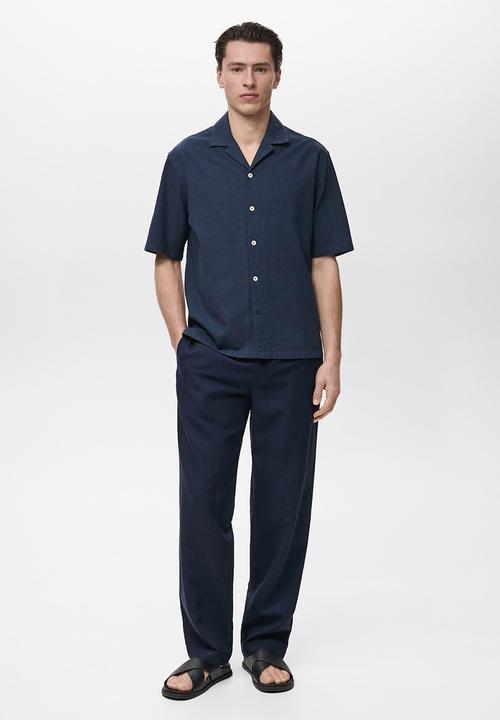 MANGO - Shirt NAU - Navy