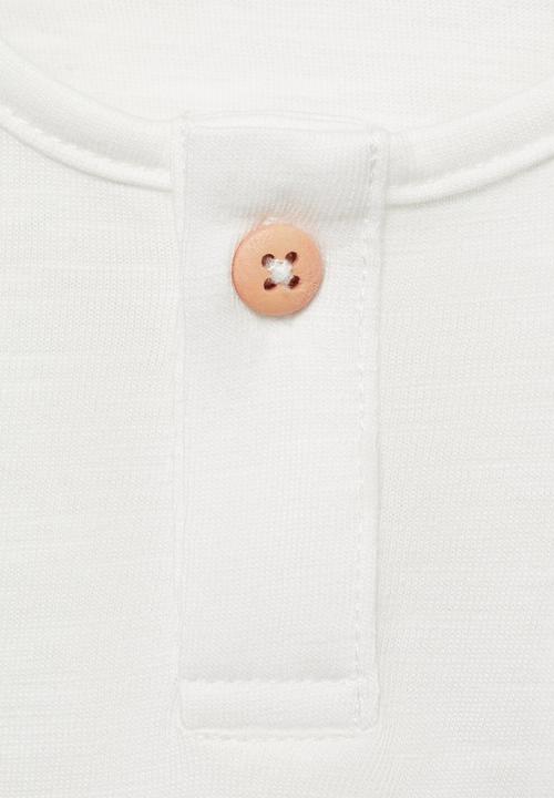 MANGO - T-shirt fresh - natural