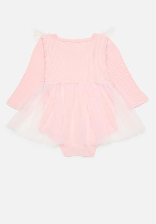 Pop Candy - Bodysuit with tulle skirt - light pink