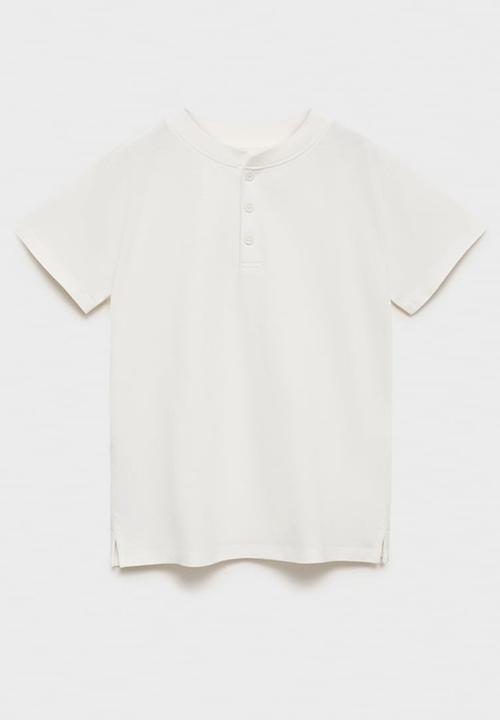 MANGO - T-shirt pani8 - natural