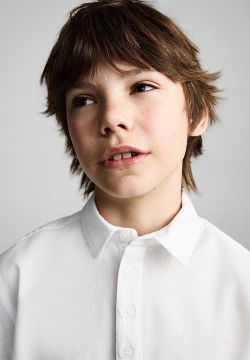 MANGO - Shirt peter - white
