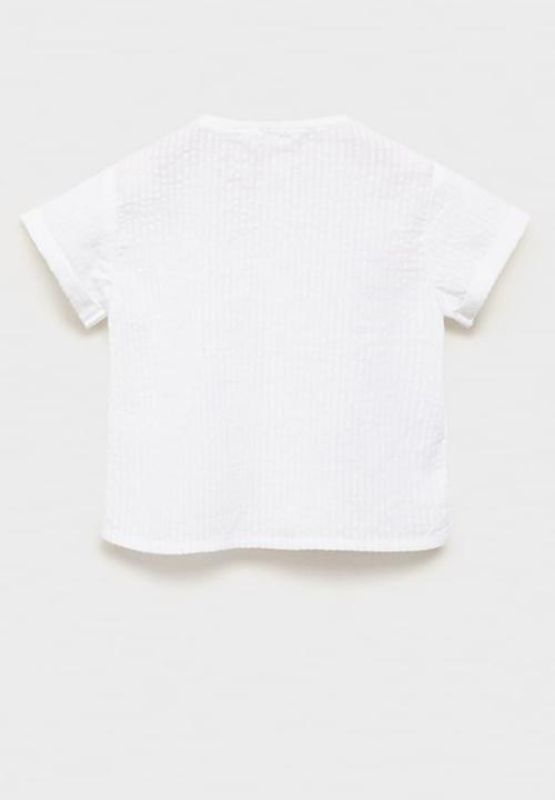 MANGO - Shirt Luz - Natural