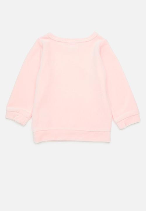 Pop Candy - Heart print sweatshirt - pink