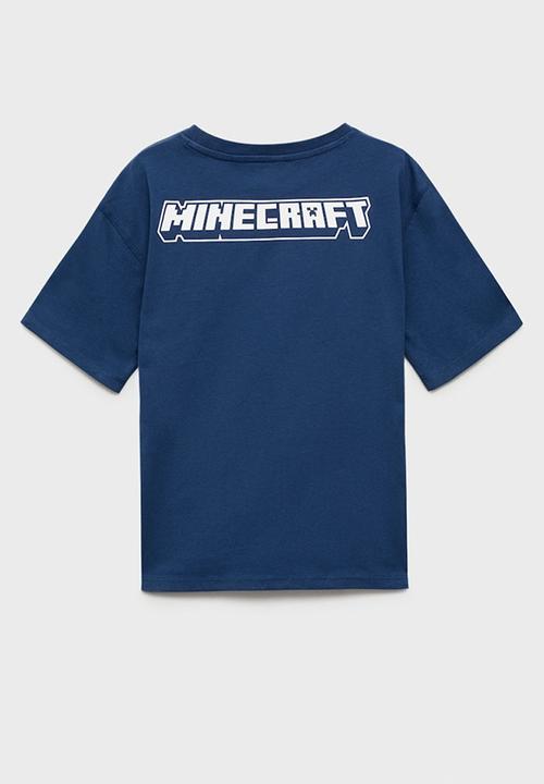 MANGO - T-shirt minecraf - navy