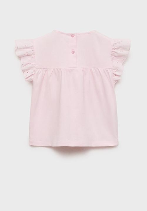 MANGO - T-shirt anita - pink