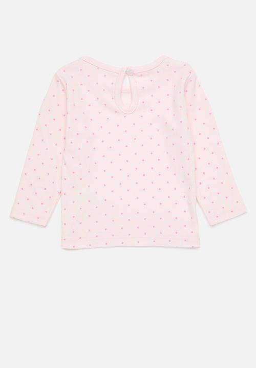 Pop Candy - Polka dot tee - pink