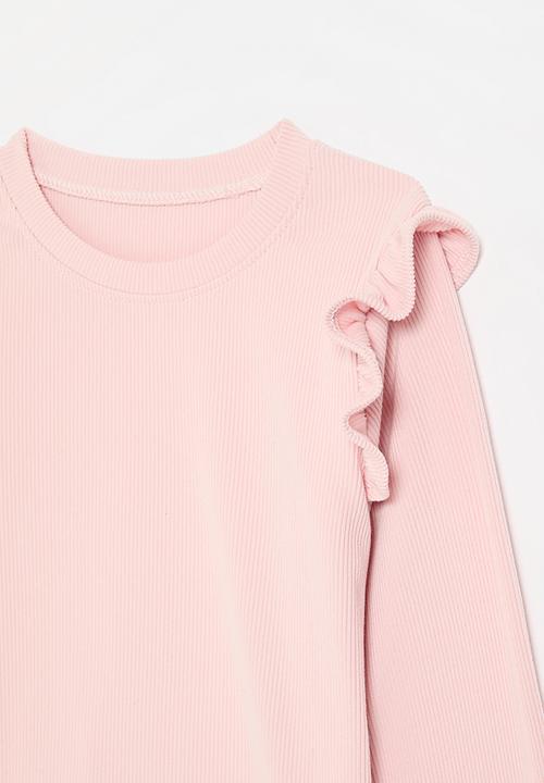 Pop Candy - Frilled top-pink