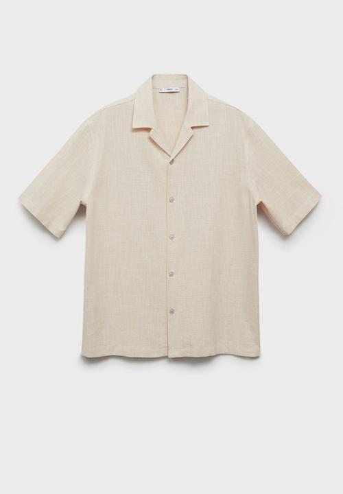 MANGO - Shirt GOZO - Light Beige