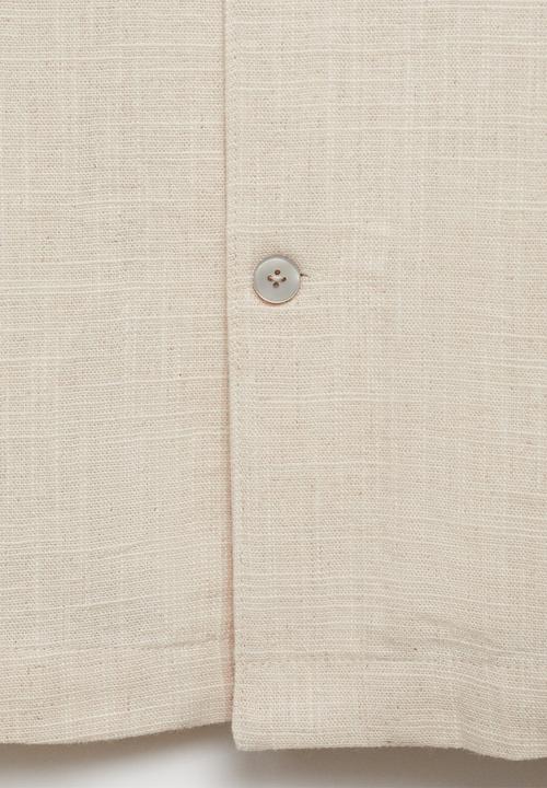 MANGO - Shirt GOZO - Light Beige