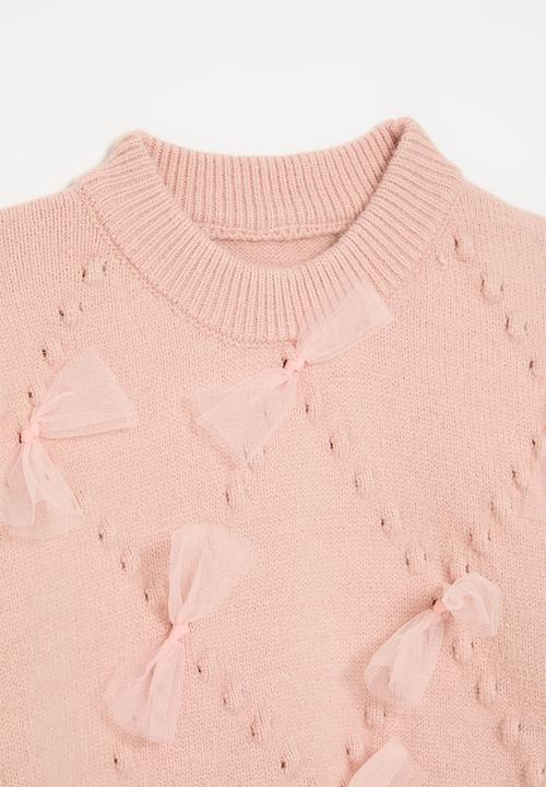 Pop Candy - Bow décor jersey - pink