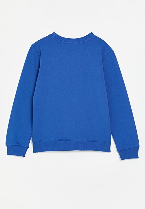 Pop Candy - Printed sweat top-blue