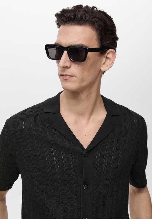 MANGO - Shirt SEUL - Black