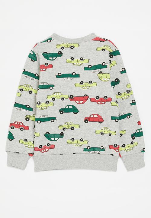 Pop Candy - Printed sweat top - grey