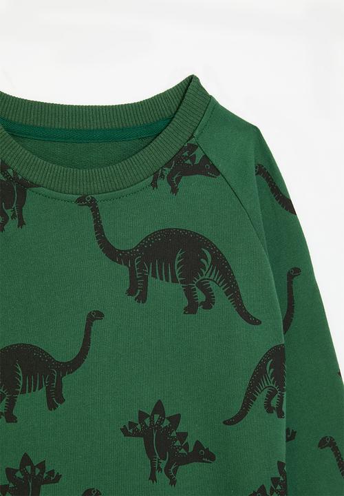 Pop Candy - Dino print sweat - green