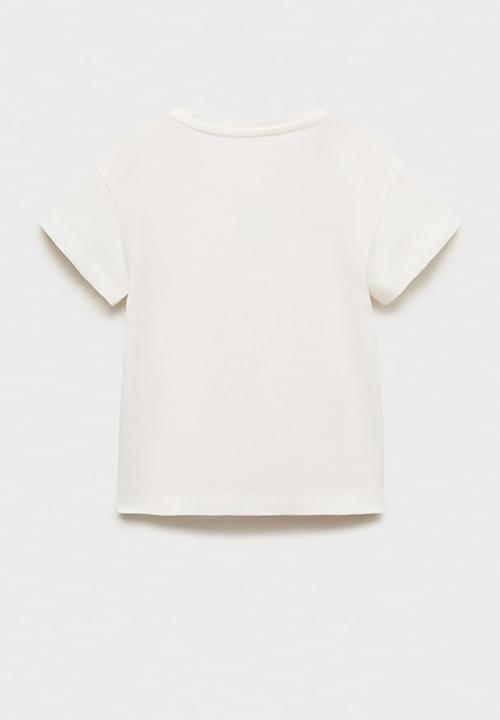 MANGO - T-shirt great - natural